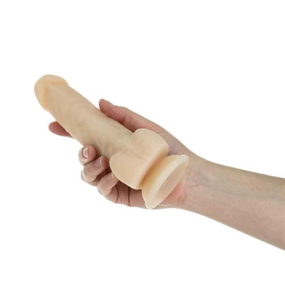 Фалоімітатор з вібрацією та ротацією Naked ADDICTION Chris 7″ Rotating & Vibrating Dong, пульт ДК