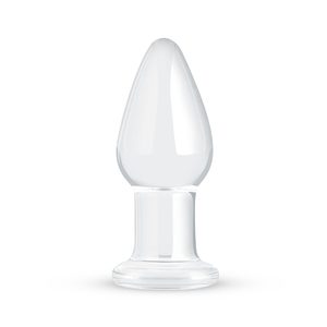 Скляна анальна пробка Gildo Glass Buttplug No. 24