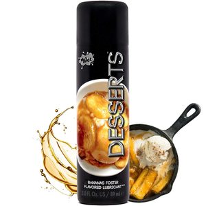 Їстівний лубрикант WET Bananas Foster (Бананове суфле) 89 мл