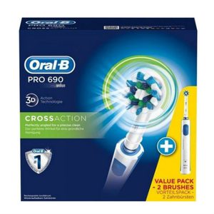 Комплект із 2-х зубних щіток Braun Oral-B PRO 690