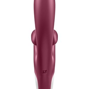 Вібратор-кролик Satisfyer Touch Me Red, подвійний відросток, 3 потужні мотори