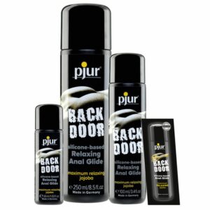 Анальний лубрикант pjur BACK DOOR Regenerating 100мл на водній основі, з пантенолом та екстрактом ромашки