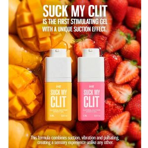Смоктайзер для клітора Intt Suck My Clit Tropical Mango (15 мл), манго, гель з ефектом посмоктування
