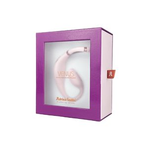 Смарт-вібратор для пар Adrien Lastic Venus + APP, подвійний, можна носити під одягом, 10 режимів