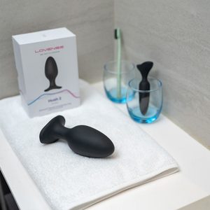 Анальна смарт-вібропробка Lovense Hush 2, розмір L