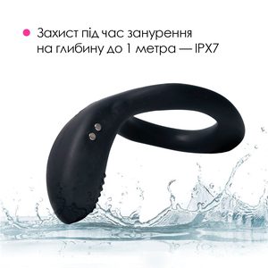Смарт кільце-насадка на член Lovense Diamo Cock Ring