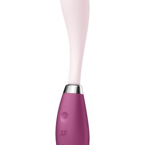 Вібратор Satisfyer G-Spot Flex 3 Red, гнучкий стовбур із фіксацією положення