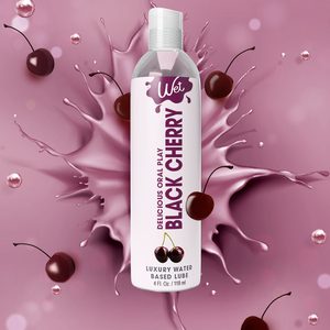Лубрикант на водній основі Wet Oral Play Black Cherry (118 мл), їстівний, без цукру