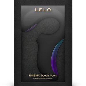 Кліторально-вагінальний звуковий стимулятор LELO Enigma Double Sonic Black
