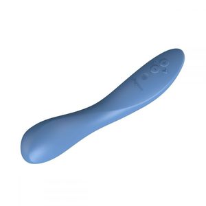 Смарт-вібратор We-Vibe Rave 2 Twisted Pleasure Blue, для точки G та входу в піхву, 2 мотори