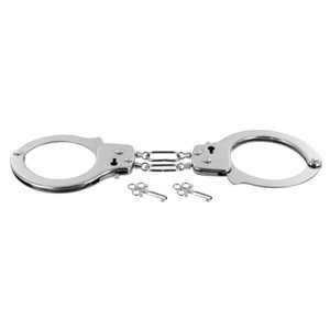 Строгі металеві наручники Fetish Tentation Soft adjustable metal wrist cuffs