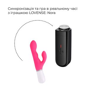 Інтерактивний смарт-мастурбатор Lovense Solace, до 280 фрикцій на хвилину, до 12,5 годин роботи