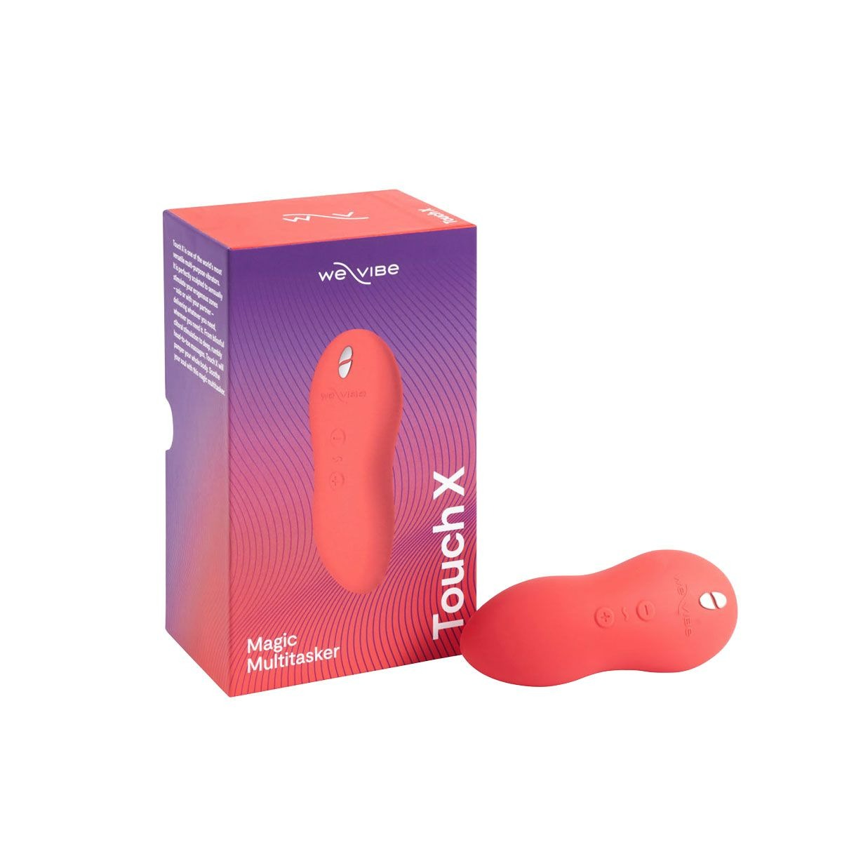 Потужний мінівібромасажер Touch X Crave Coral by We-Vibe, зручно поєднувати з проникним сексом