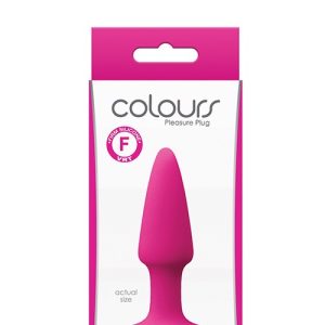 Анальна пробка NSnovelties Colours міні, рожева, 8.9 × 2.4 см
