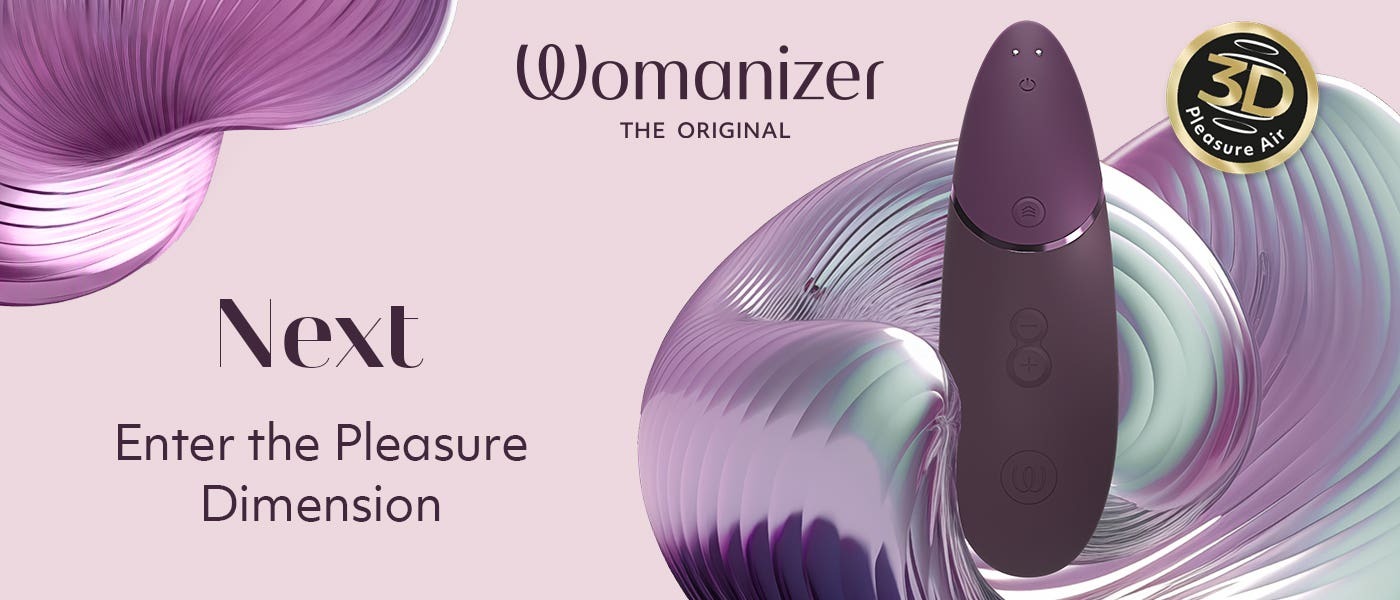 Вакуумний кліторальний стимулятор Womanizer Next Dark Purple, 3D Pleasure Air, 14 рівнів інтенсивності