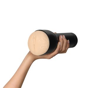 Мастурбатор Kiiroo Feel Rae Lil Black PBC, сумісний з PowerBlow і Keon