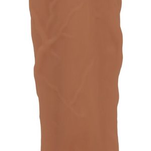 Фалоімітатор ADDICTION Steven 7.5" Silicone Dong Caramel, віброкуля в подарунок