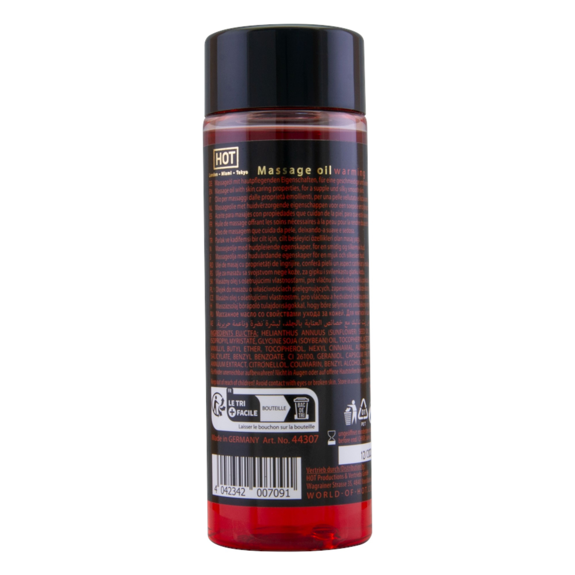 Зігріваюча масажна олія HOT Massage Oil Warming, 100 мл