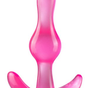 Анальний плаг із стопером Blush B Yours Curvy Anal Plug рожевий