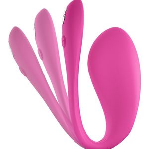 Смарт-віброяйце We-Vibe Jive 2 Electric Pink, пульт ДК, до 4 годин роботи