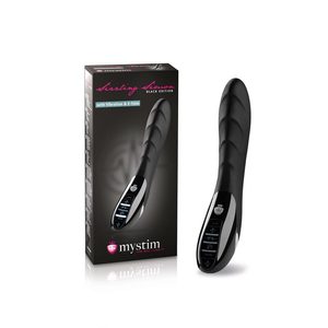 Вібратор з електростимуляцією Mystim Sizzling Simon eStim Black, міостимулятор
