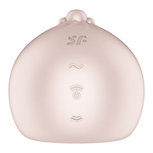 Вакуумний кліторальний стимулятор Satisfyer Mochi Beige