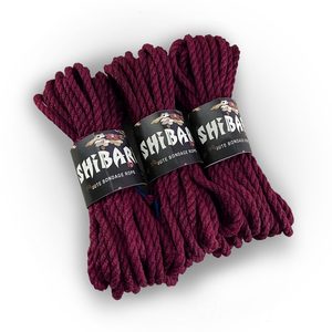 Джутова мотузка для шібарі Feral Feelings Shibari Rope, 8 м фіолетова