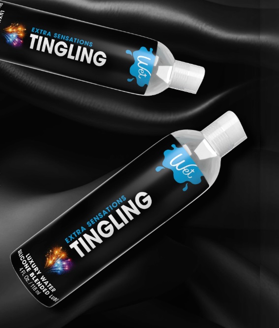 Охолоджувальний лубрикант на водно-силіконовій основі Wet Extra Sensations Tingling (118 мл)