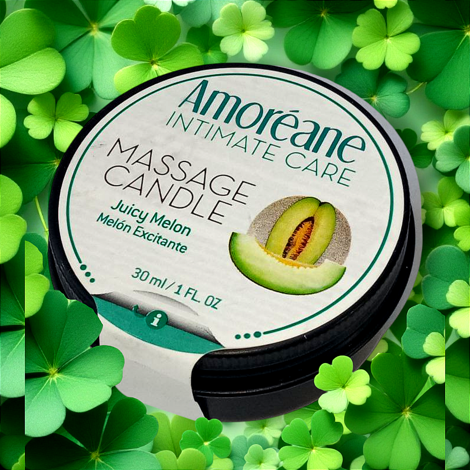 Масажна свічка Amoreane Juicy Melon (30 мл)