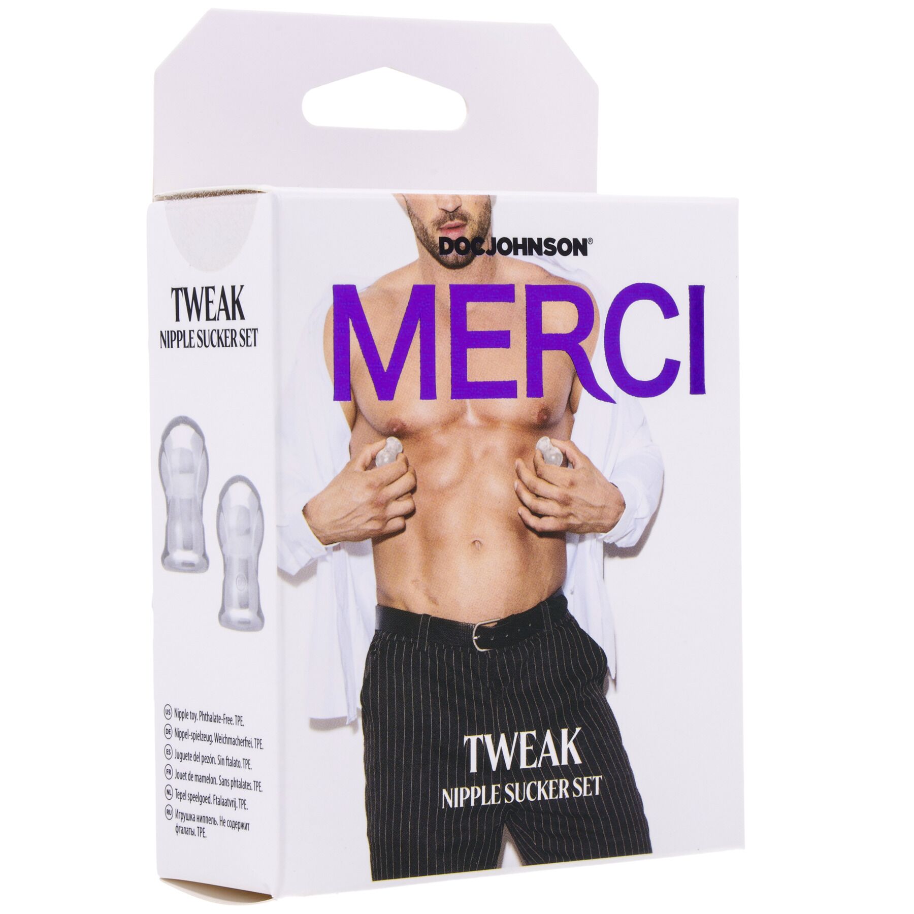 Присоски для сосків Doc Johnson Merci - Tweak - Nipple Sucker Set
