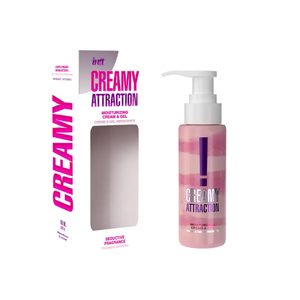 Зволожувальний крем-гель 2в1 Intt Creamy Attraction Seduction 100 мл з ароматом-афродизіаком, унісекс