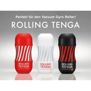 Мастурбатор Tenga Rolling Tenga Gyro Roller Cup Strong, новий рельєф для стимуляції обертанням