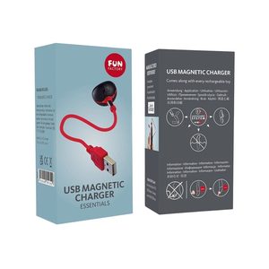 Магнітний кабель для заряджання Fun Factory USB MAGNETIC CHARGER, з індикатором