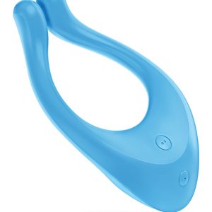 Вібратор для пар Satisfyer Endless Love Blue, 3 незалежні мотори, багатофункціональний