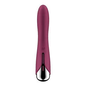 Вібратор точки G з обертанням Satisfyer Spinning Vibe 1 Red, 2 мотори