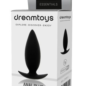 Анальна пробка із стопером Dream Toys Essentials чорна, Small