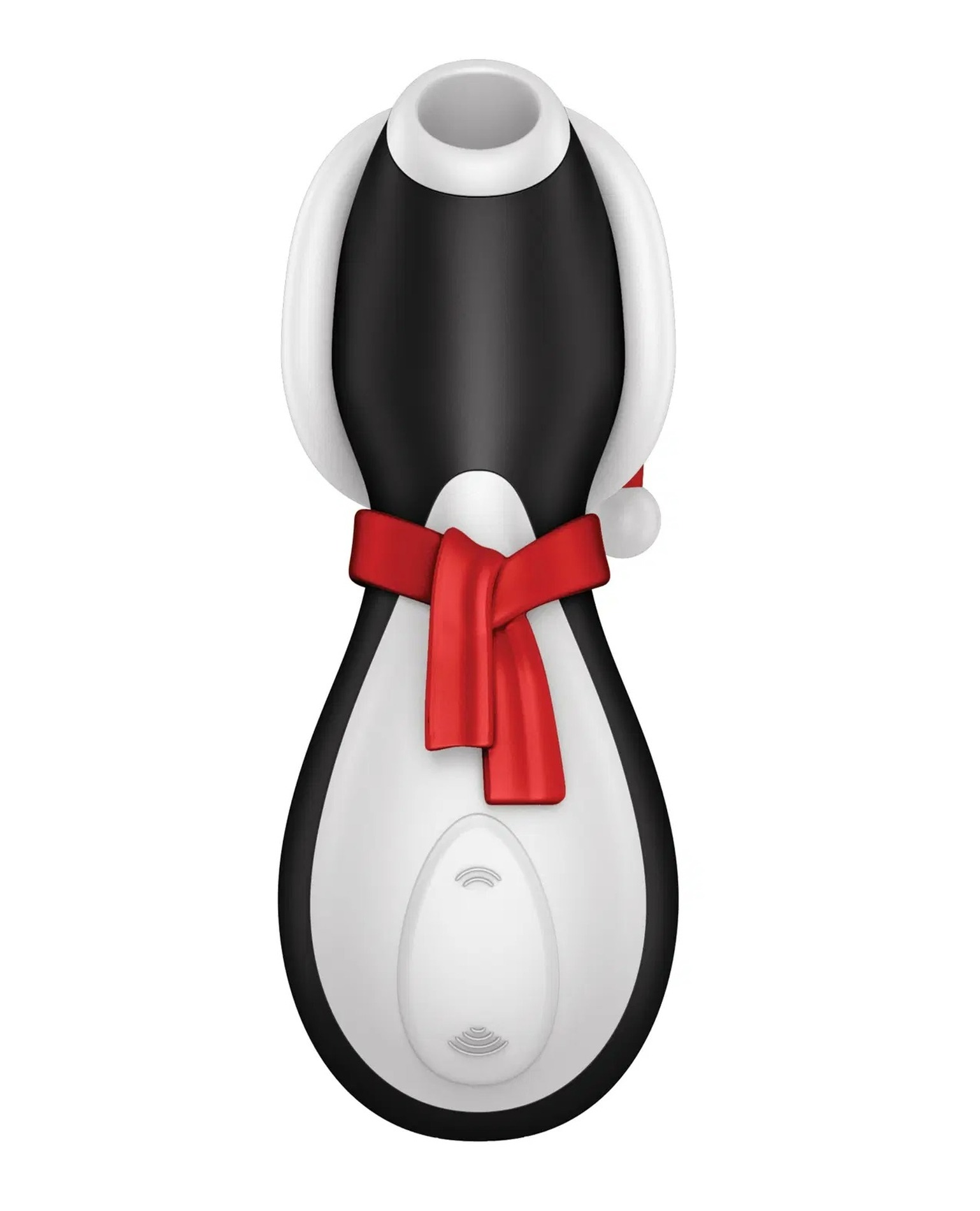 Вакуумний кліторальний стимулятор Satisfyer Penguin Holiday Edition, у шапочці та шарфі
