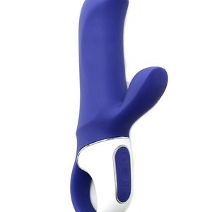 Потужний вібратор-кролик Satisfyer Vibes Magic Bunny, два мотори, литий силікон, 12 режимів роботи