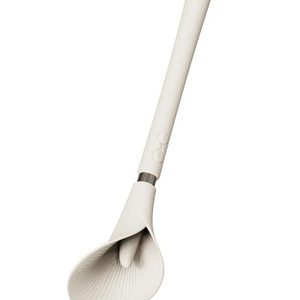Розкішний вібромасажер Zalo – Calla Ivory White, двосторонній, 2 мотори