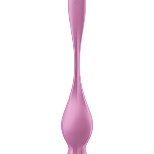 Вагінальні смарт-кульки з вібрацією Satisfyer Love Birds 1 Connect App Pink, 78 г