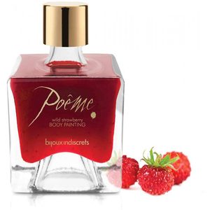 Фарба для тіла Bijoux Indiscrets Poême – Wild Strawberry