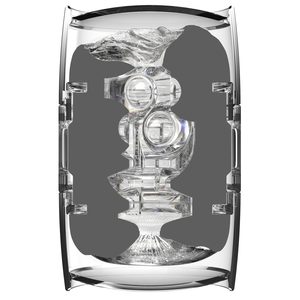 Двосторонній мастурбатор Fleshlight Quickshot Autumn Falls, компактний, зі зліпка вульви та ануса