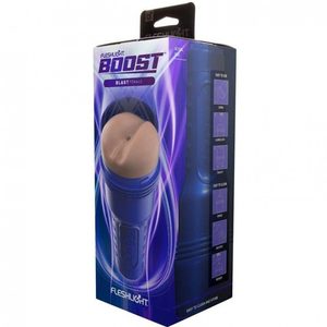 Мастурбатор-попка Fleshlight Boost Blast Female Light Medium Flesh, плаваючі кільця Turbo Tech
