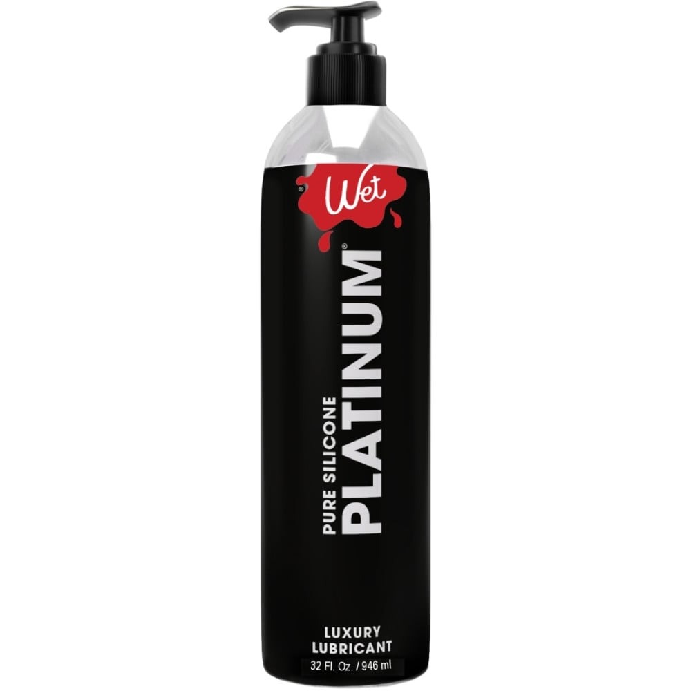 Лубрикант універсальний Wet Platinum Premium на силіконовій основі, 946 мл