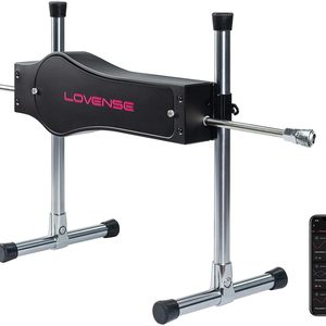 Смарт секс-машина Lovense Sex Machine, два штоки та фалоімітатори, можна для вебкаму