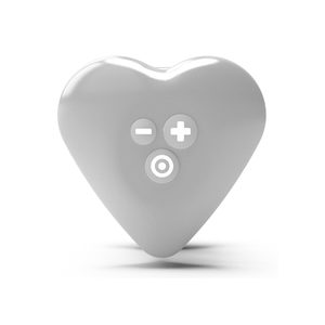 Вібратор для клітора Mystim Heart´s Desire White, 8 режимів, дуже потужний