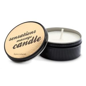 Масажна свічка Bijoux Indiscrets Scented Massage Candle (35 г), жасмин-троянда