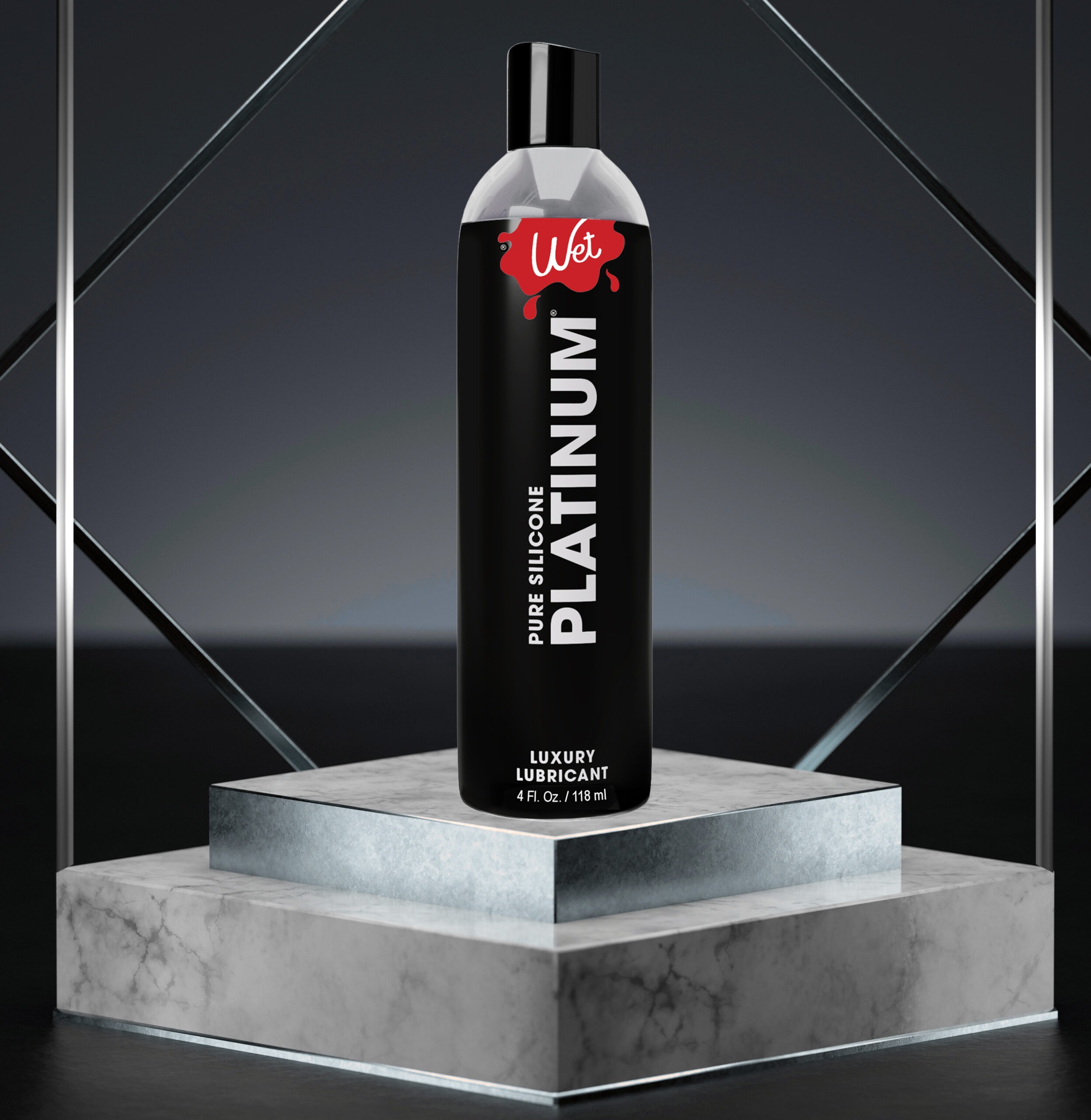 Лубрикант на силіконовій основі Wet Pure Silicone Platinum (118 мл)