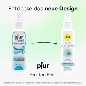 Зволожувальний спрей після гоління pjur med After Shave Spray 100 мл, без спирту, з вітаміном B5 та алое