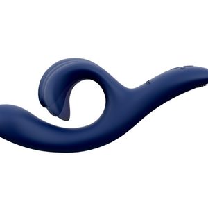 Смарт вібратор-кролик We-Vibe Nova Midnight Blue, ергономічний, регульований кут нахилу стовбура